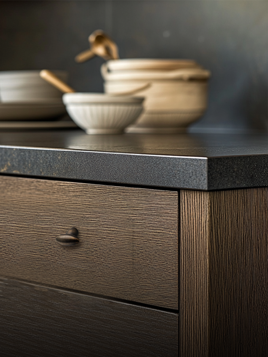 Small Oval Drawer knob for Kitchen Cabinets
