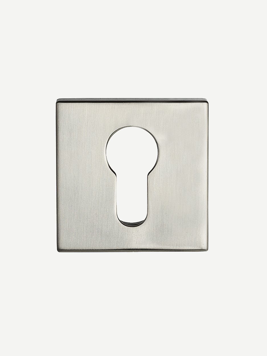 Premium squaure brass escutcheon for bespoke doors