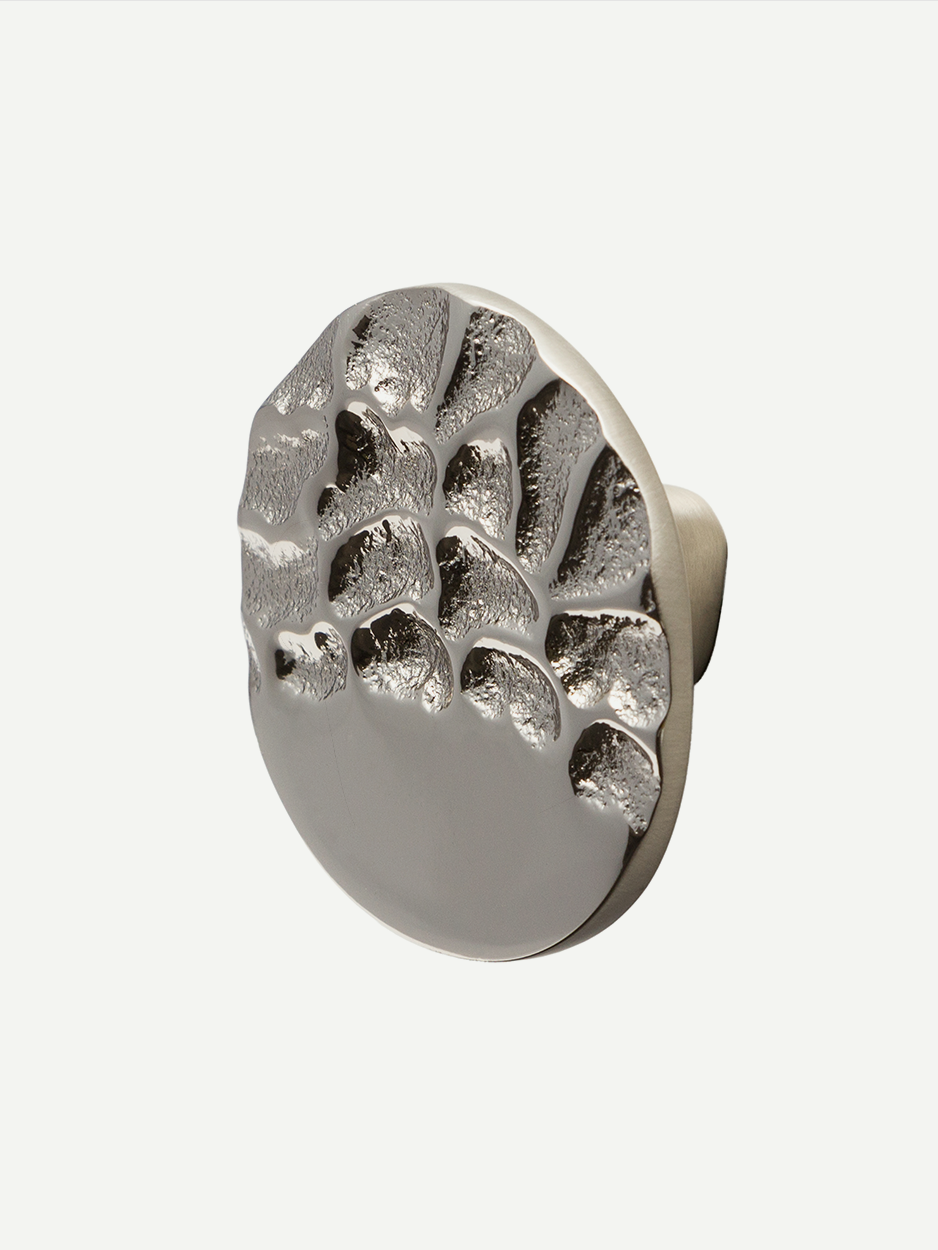 Contemporary cabinet pull knob for sleek modern kitchens