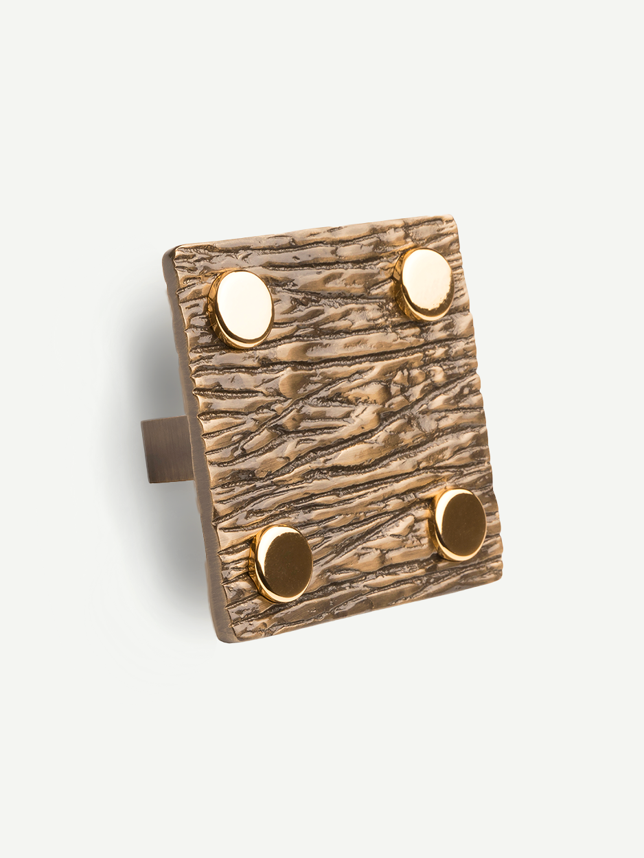 Brass cabinet pull handle for luxury residential projects