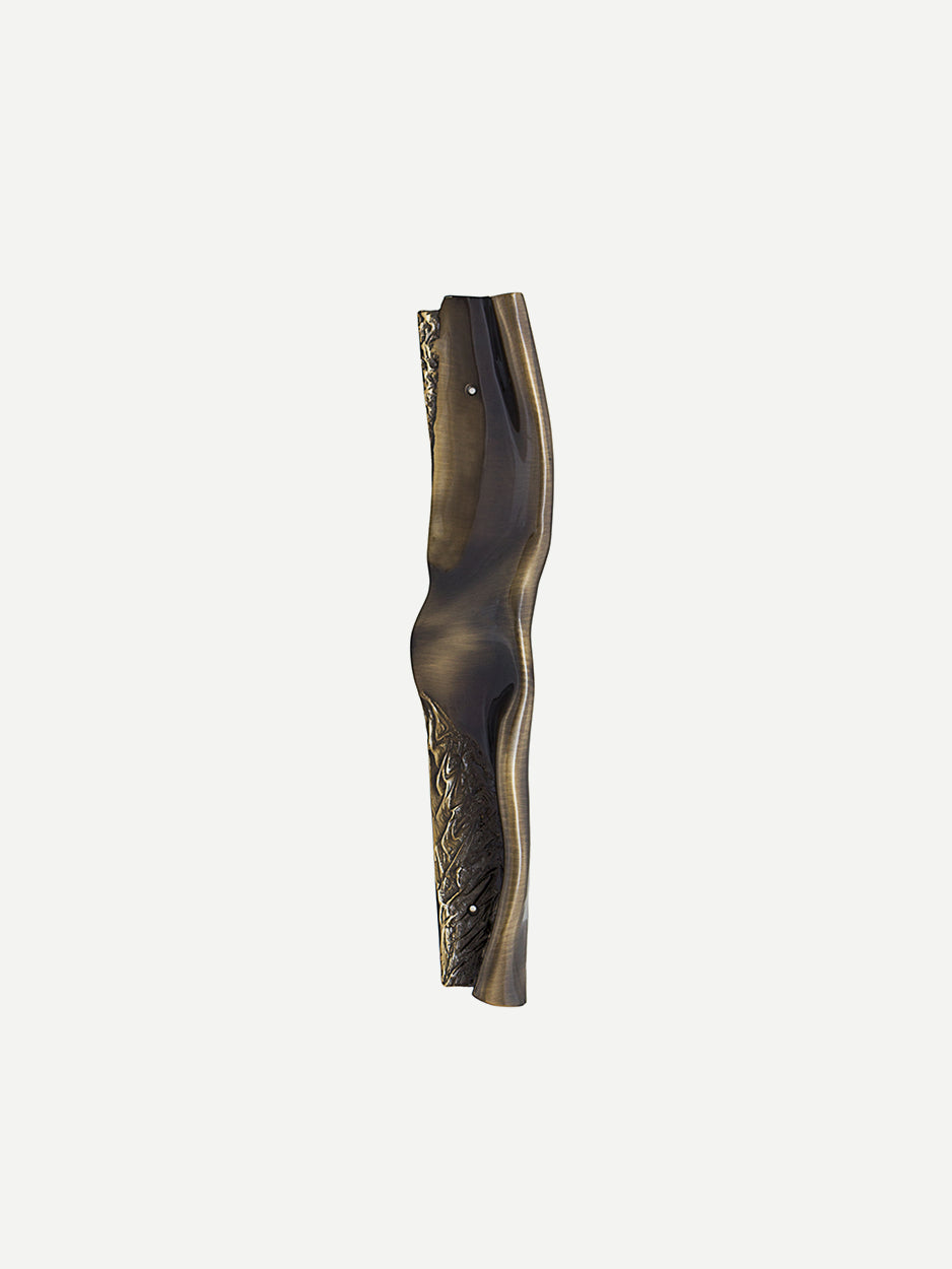 High-quality brass front entry door handles for architects