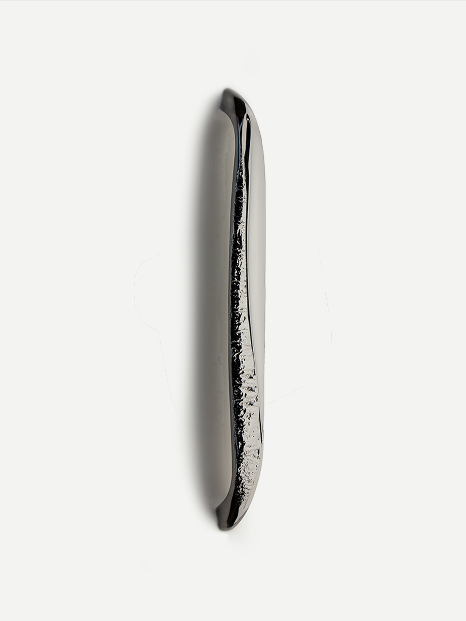Brass door handle designed for luxury interiors